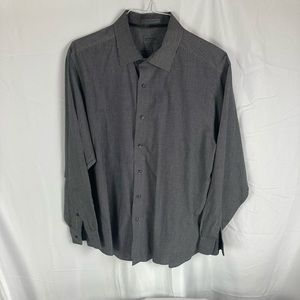 Arrow Slim fit, Striped, Button-up, Long Sleeve Dress shirt. Size XL